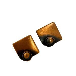 Frank Rebajes Copper Earrings MCM Jewelry